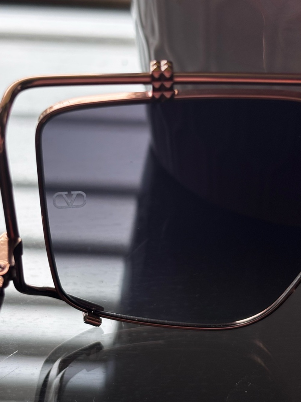 Valentino V-Light Titanium Sunglasses - Picture 10 of 15